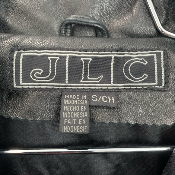 Women’s JLC Vintage Classic Black All Leather Jacket Size S‎ - Picture 2 of 16